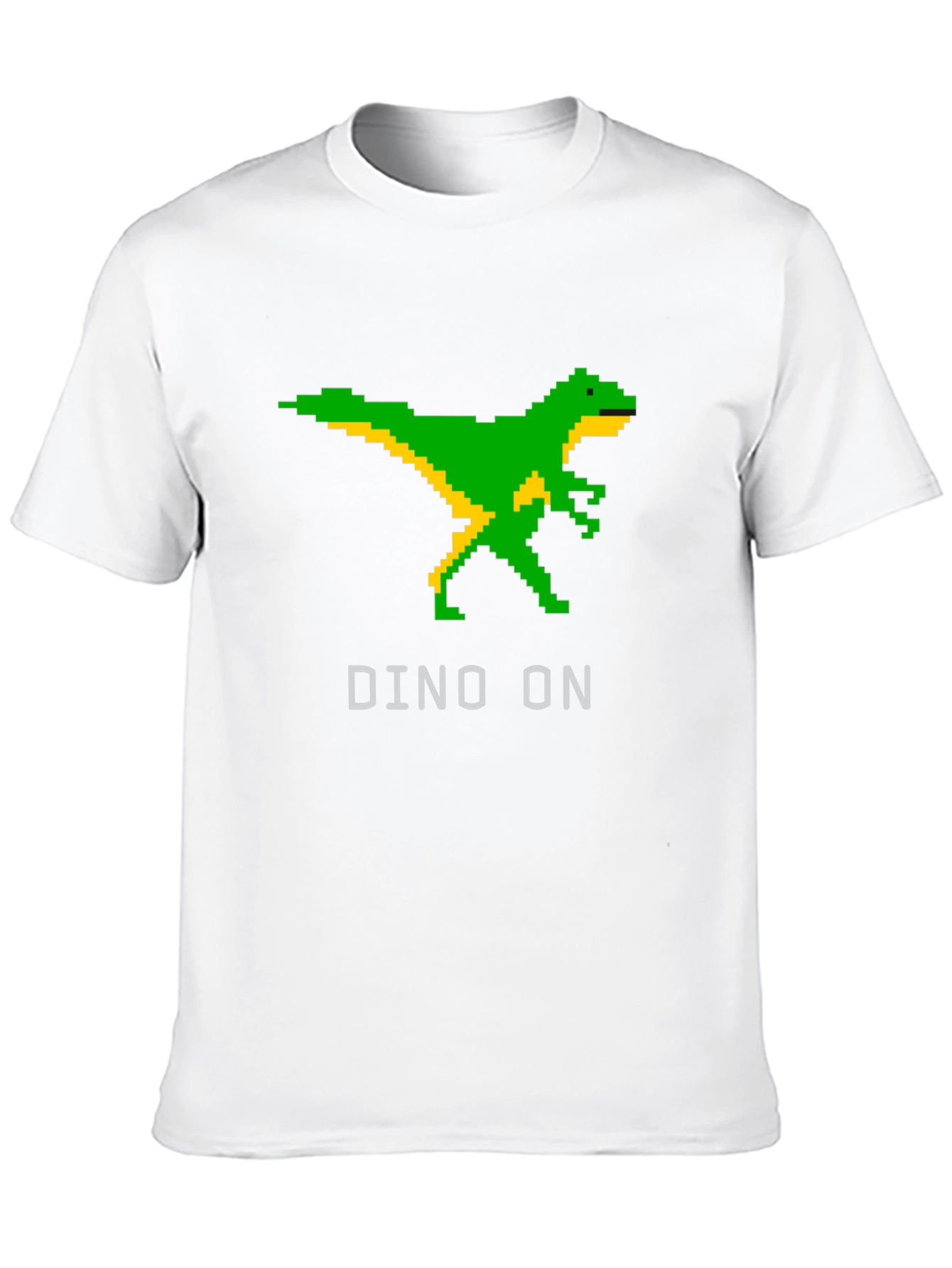 DINO ON Black T-Shirt