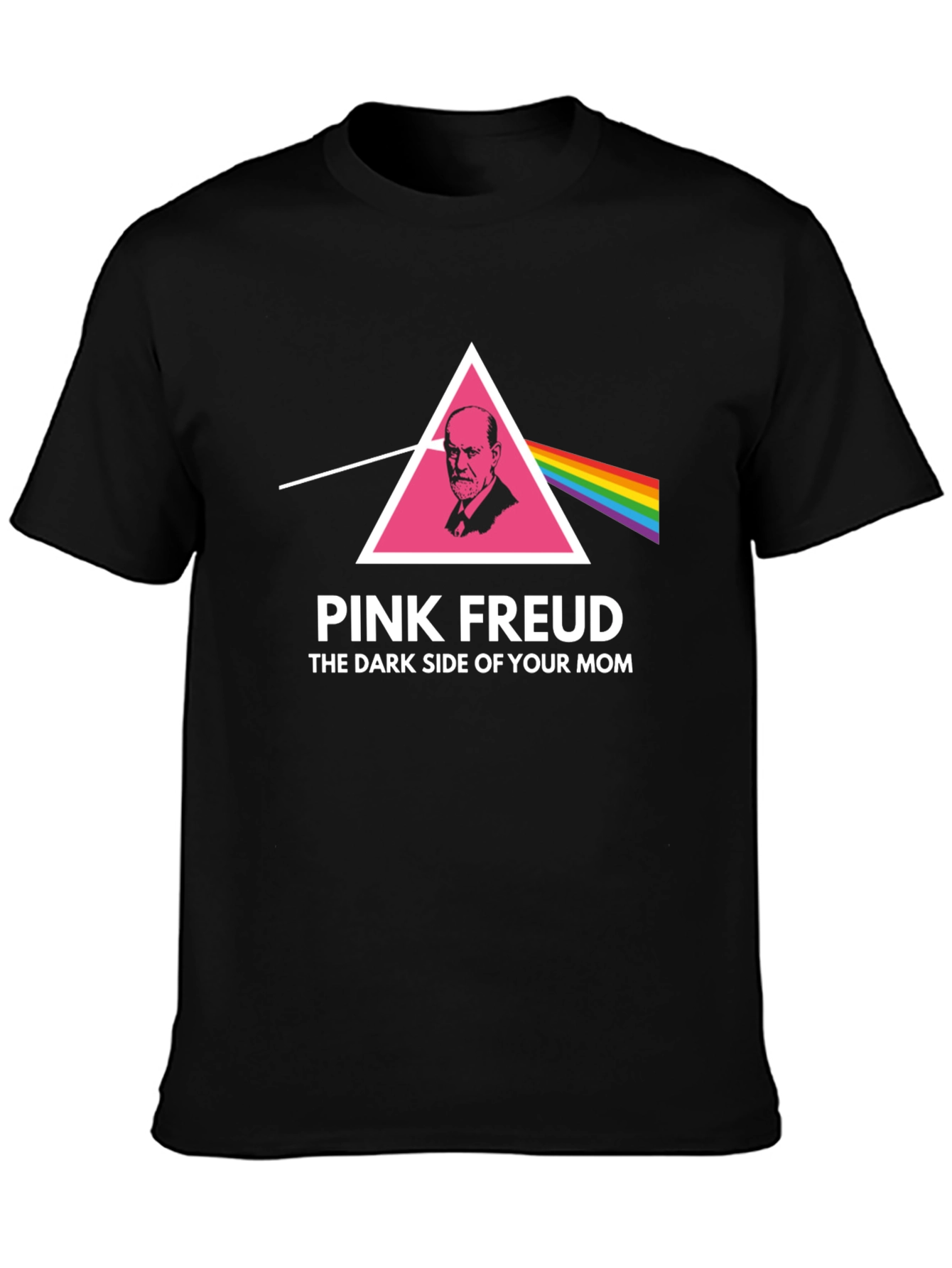 Pink Freud T-Shirt - Dark Side of Your Mom