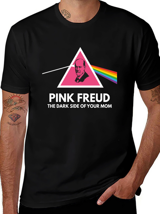 Pink Freud T-Shirt - Dark Side of Your Mom