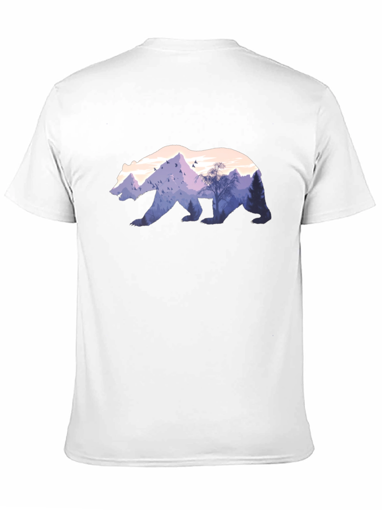 Nature Bear Graphic T-Shirt