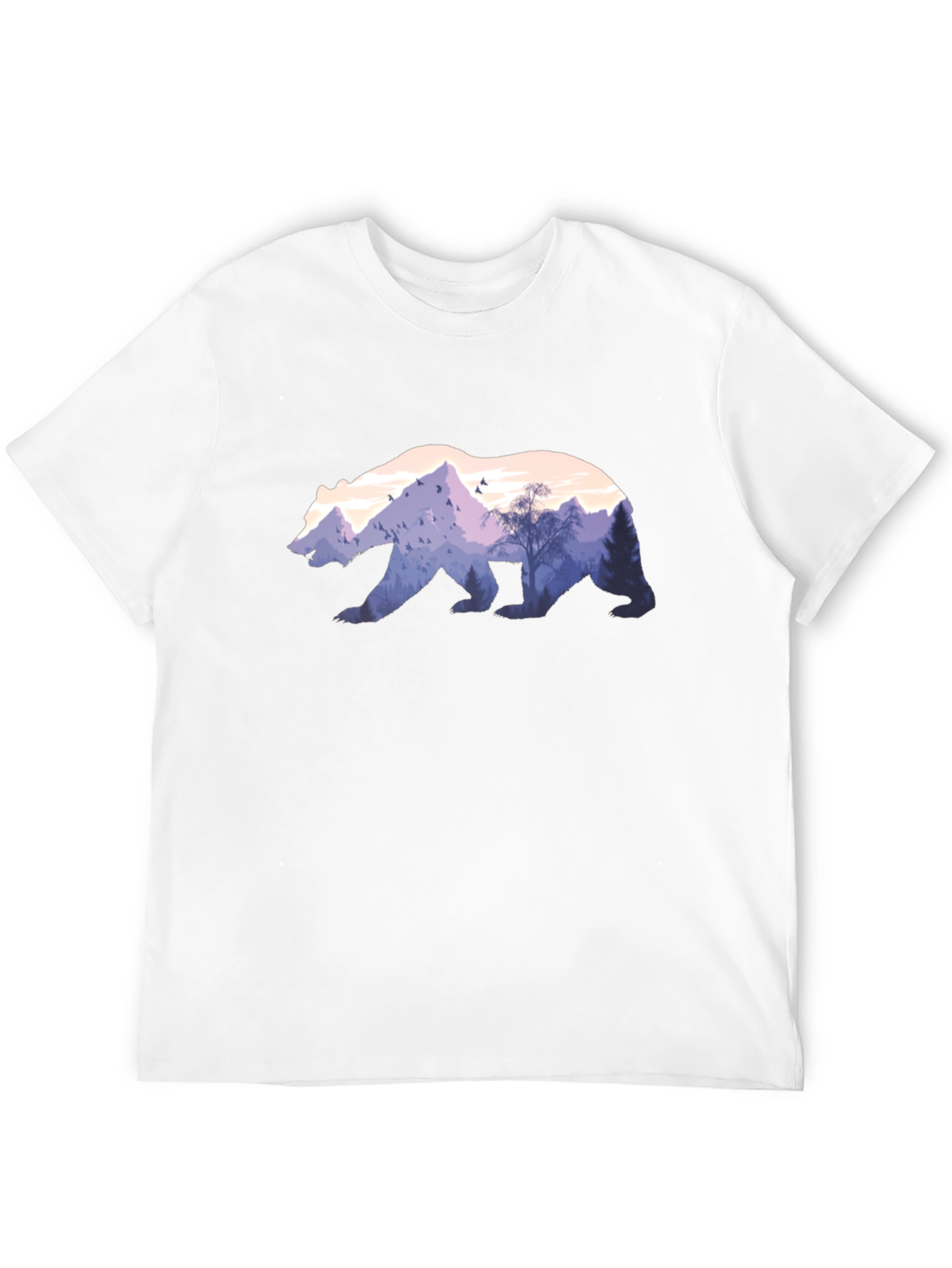 Nature Bear Graphic T-Shirt