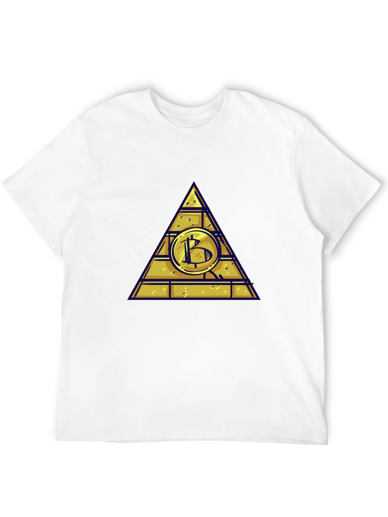 Bitcoin Pyramid T-Shirt - Crypto Currency Tee