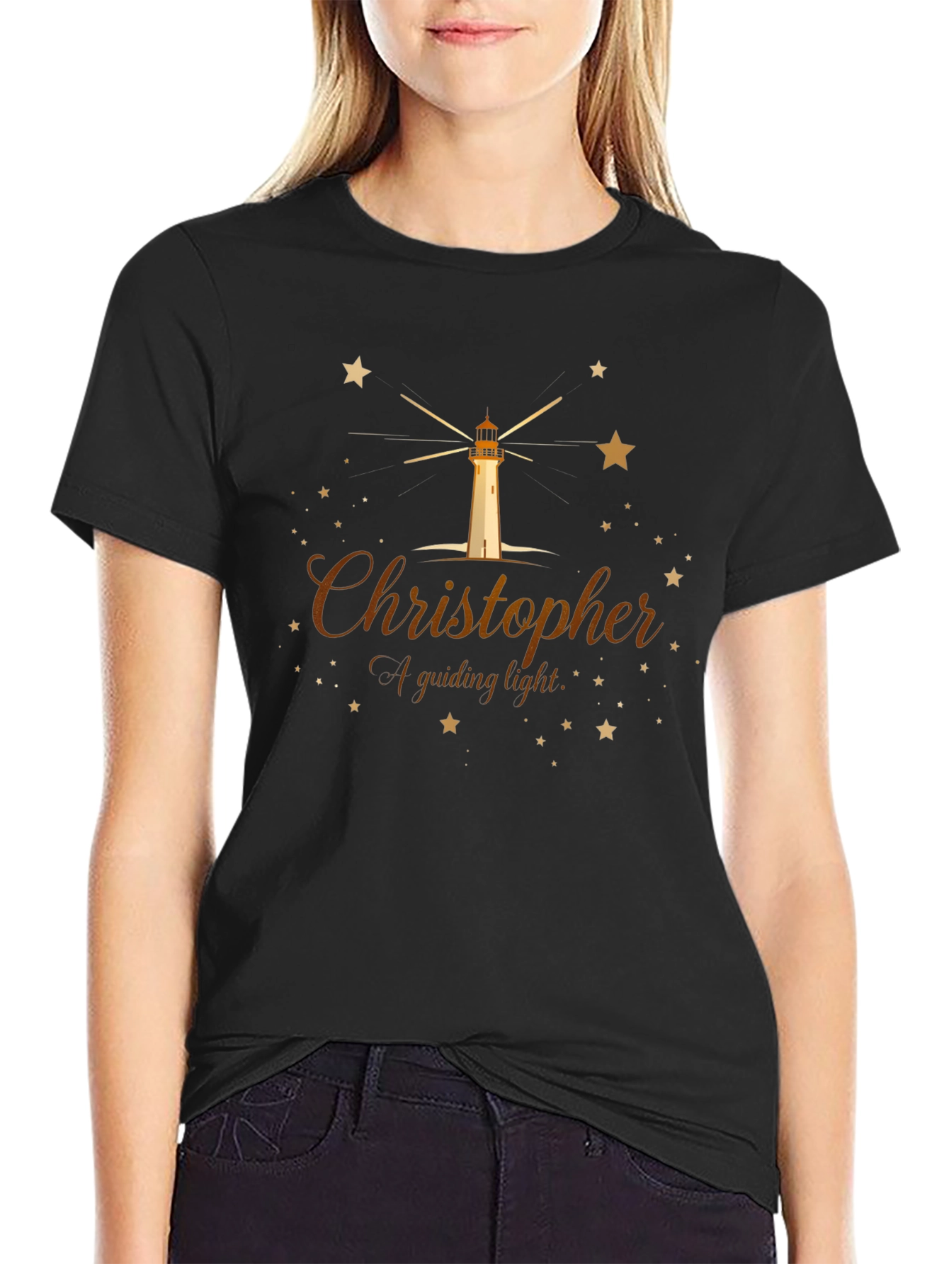 Christopher Guiding Light Graphic T-Shirt