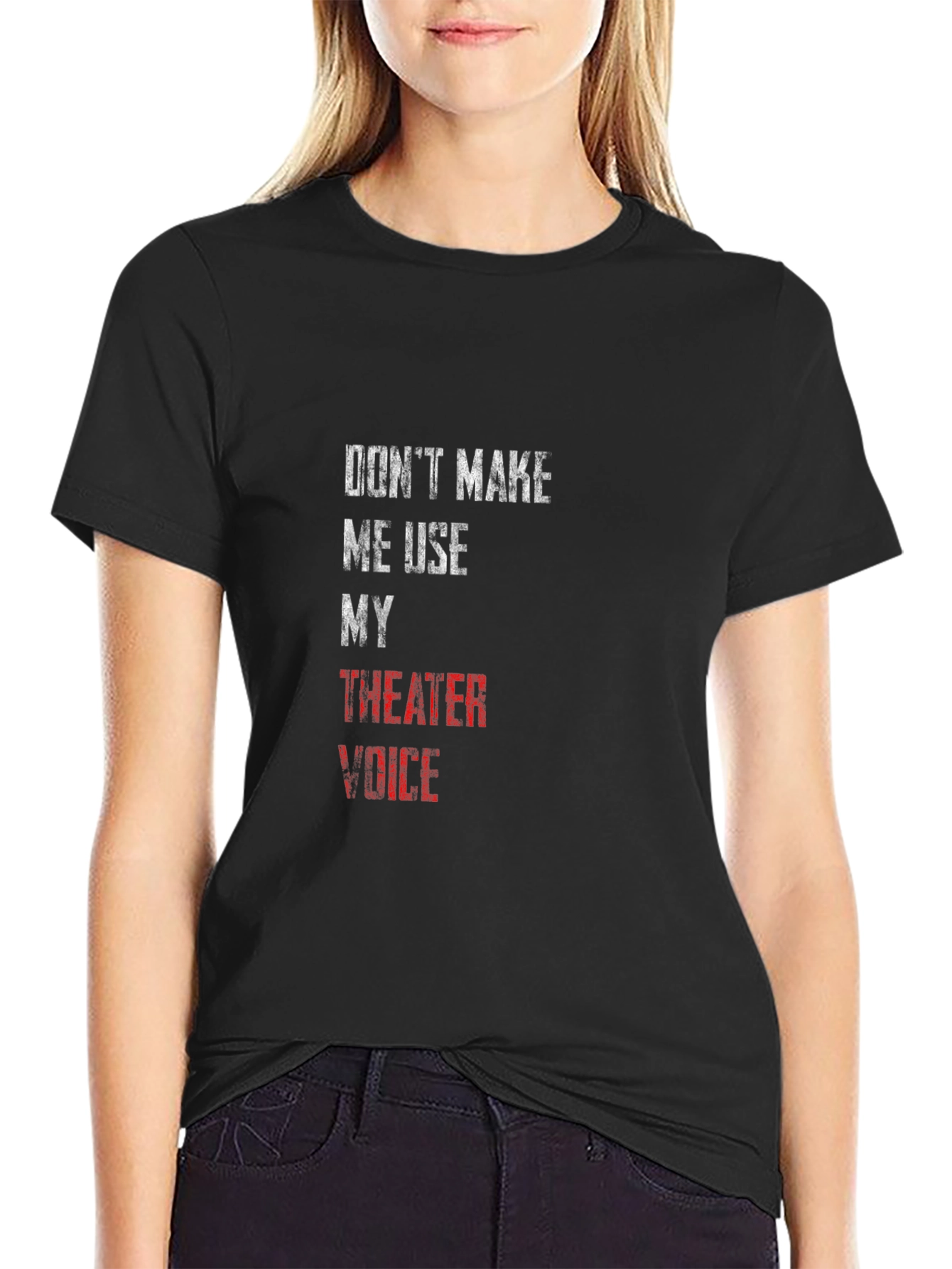 Theater Voice T-Shirt - Funny Actor Gift