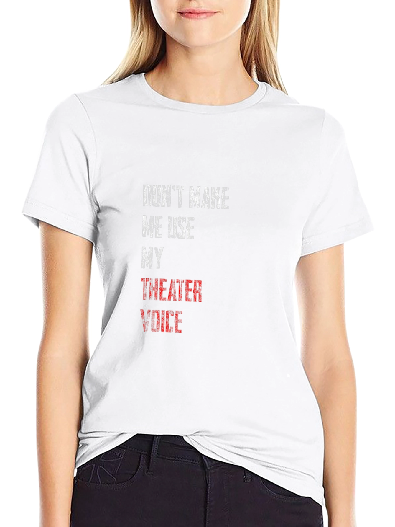 Theater Voice T-Shirt - Funny Actor Gift