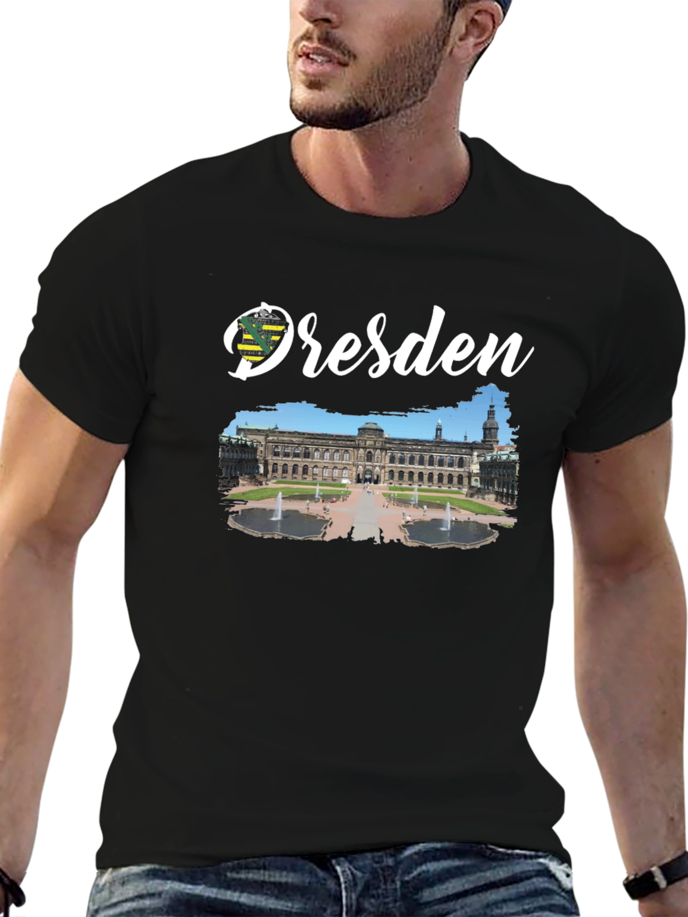 Dresden Germany Landmark Graphic Tee