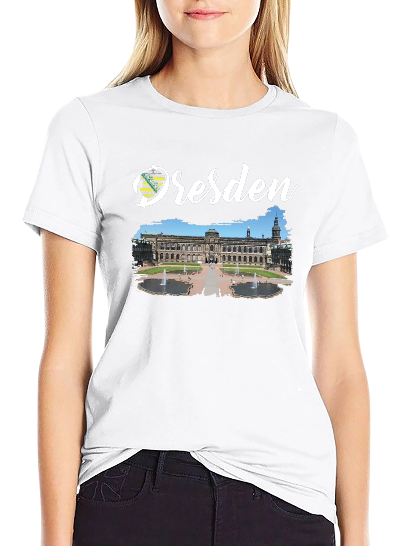 Dresden Germany Landmark Graphic Tee