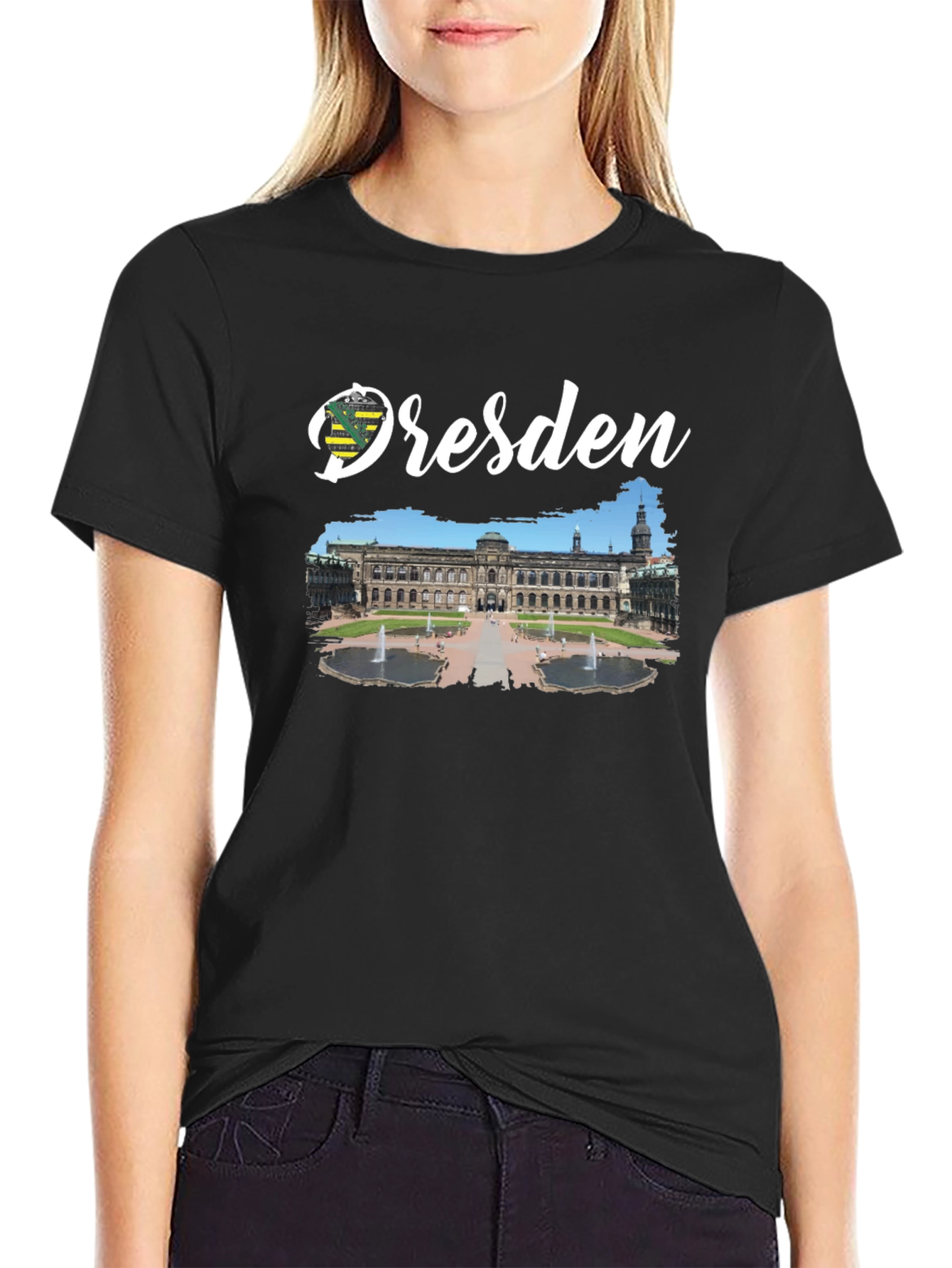 Dresden Germany Landmark Graphic Tee