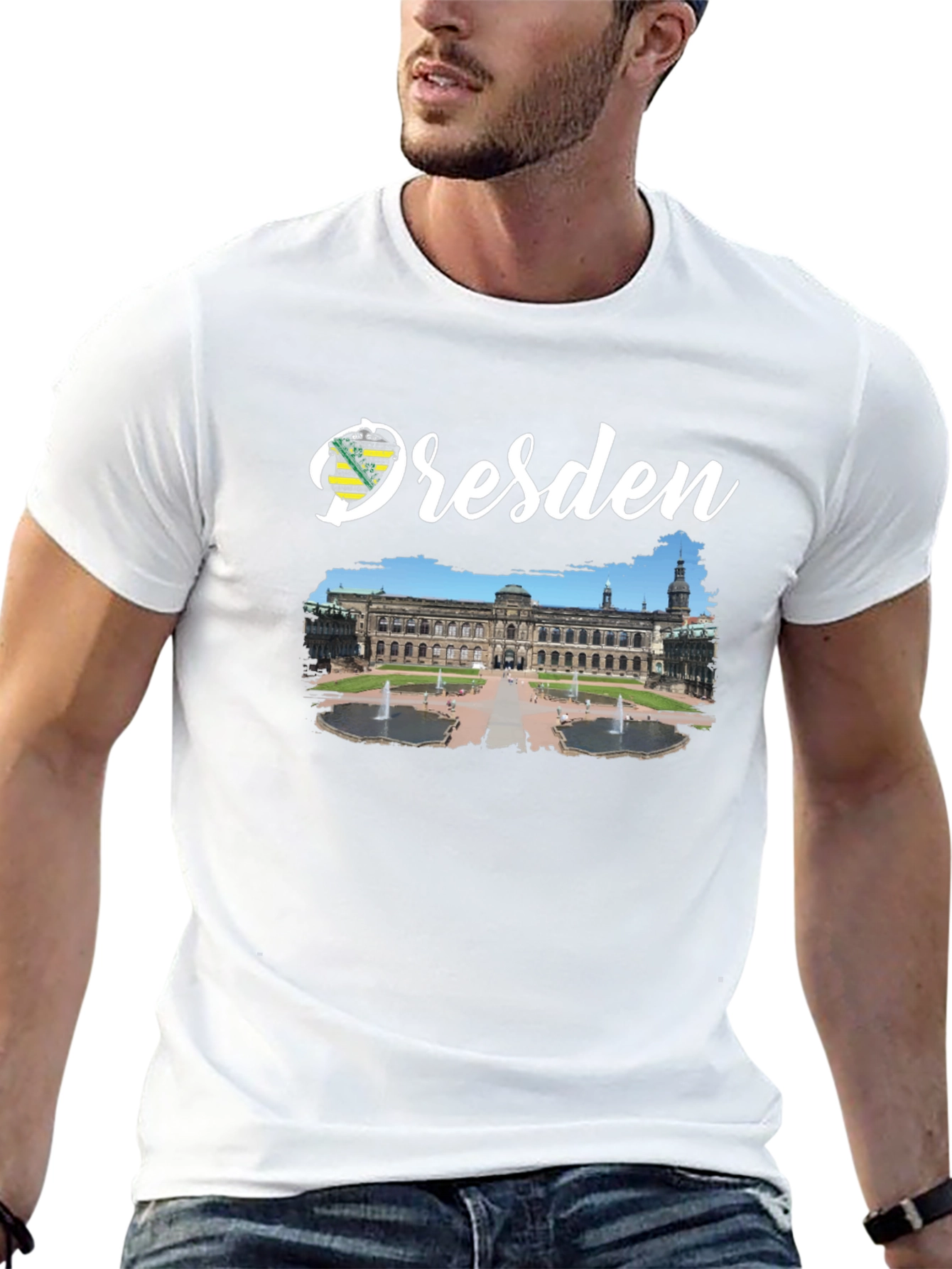 Dresden Germany Landmark Graphic Tee
