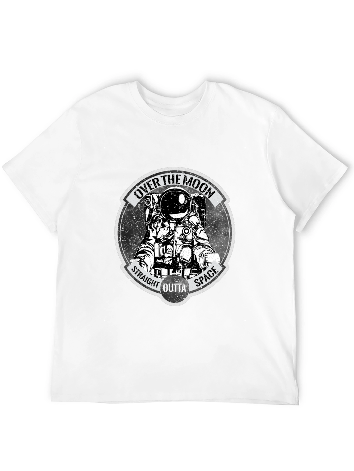 Over the Moon Astronaut Graphic T-Shirt