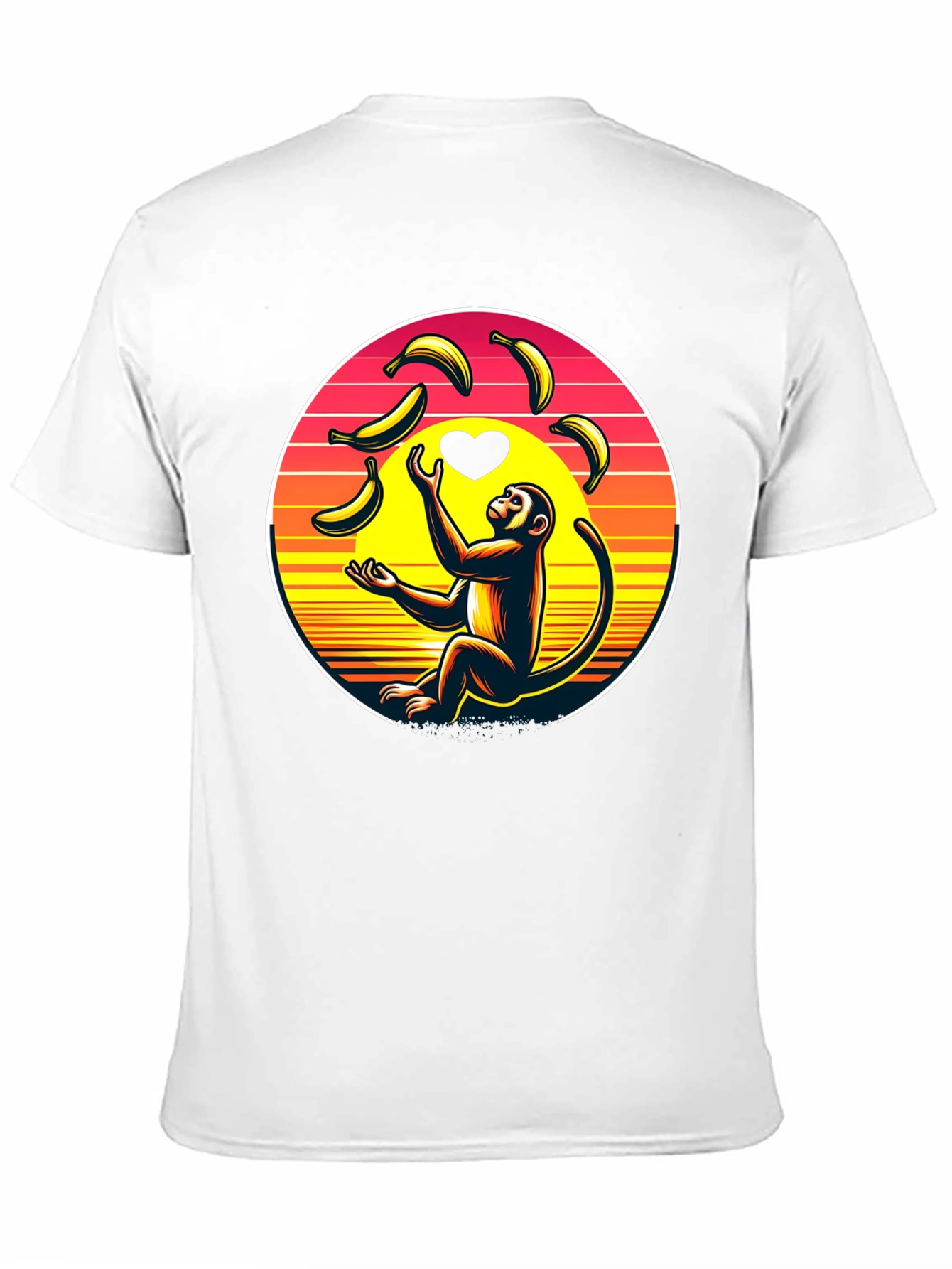 Monkey Banana Juggling Graphic Tee