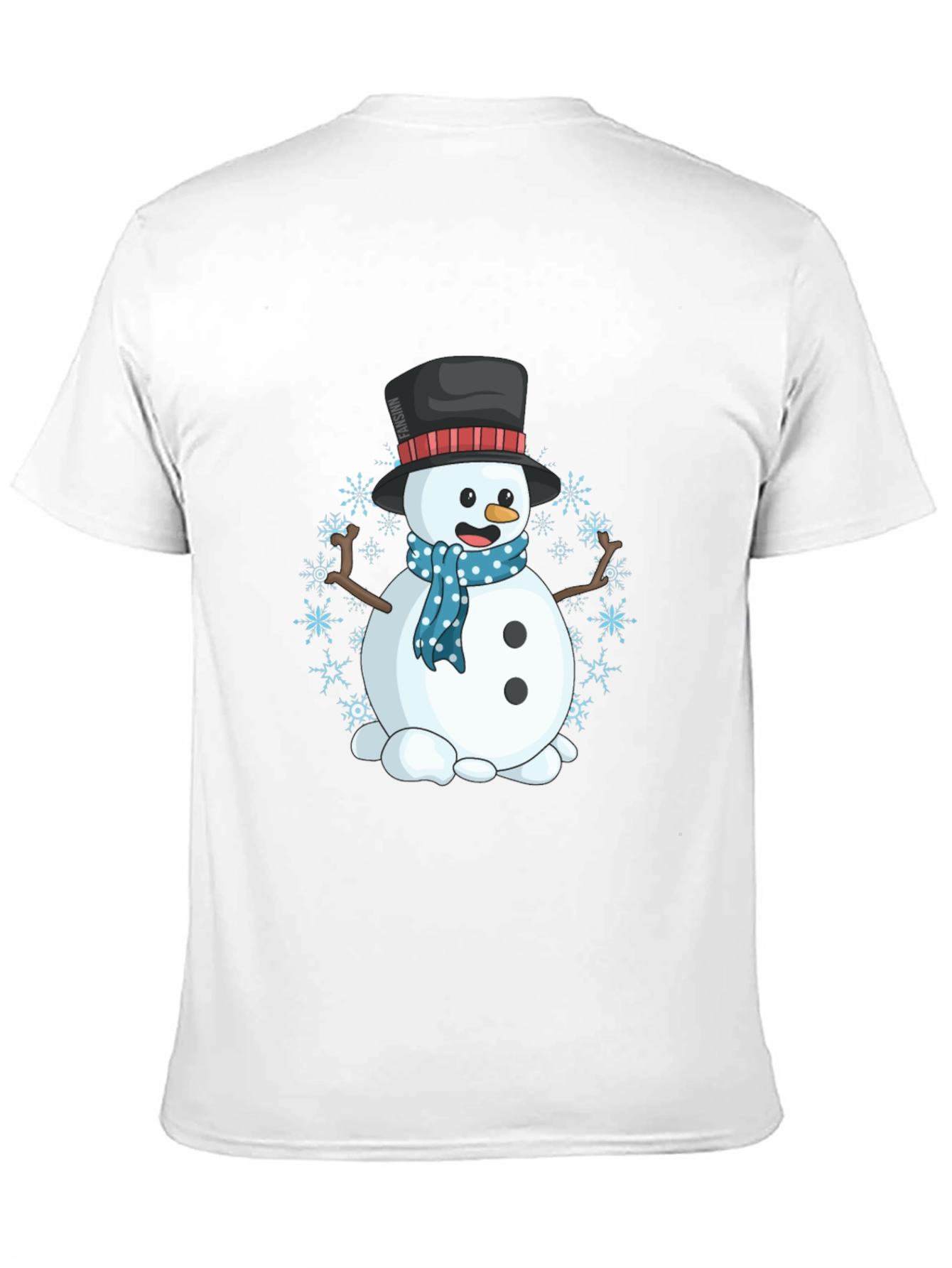 Snowman Graphic Tee - Festive Winter Shirt