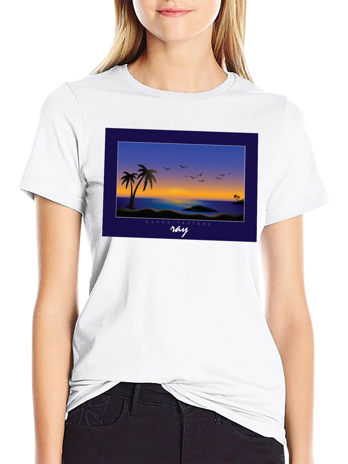 Sunset Fantasy Graphic Tee