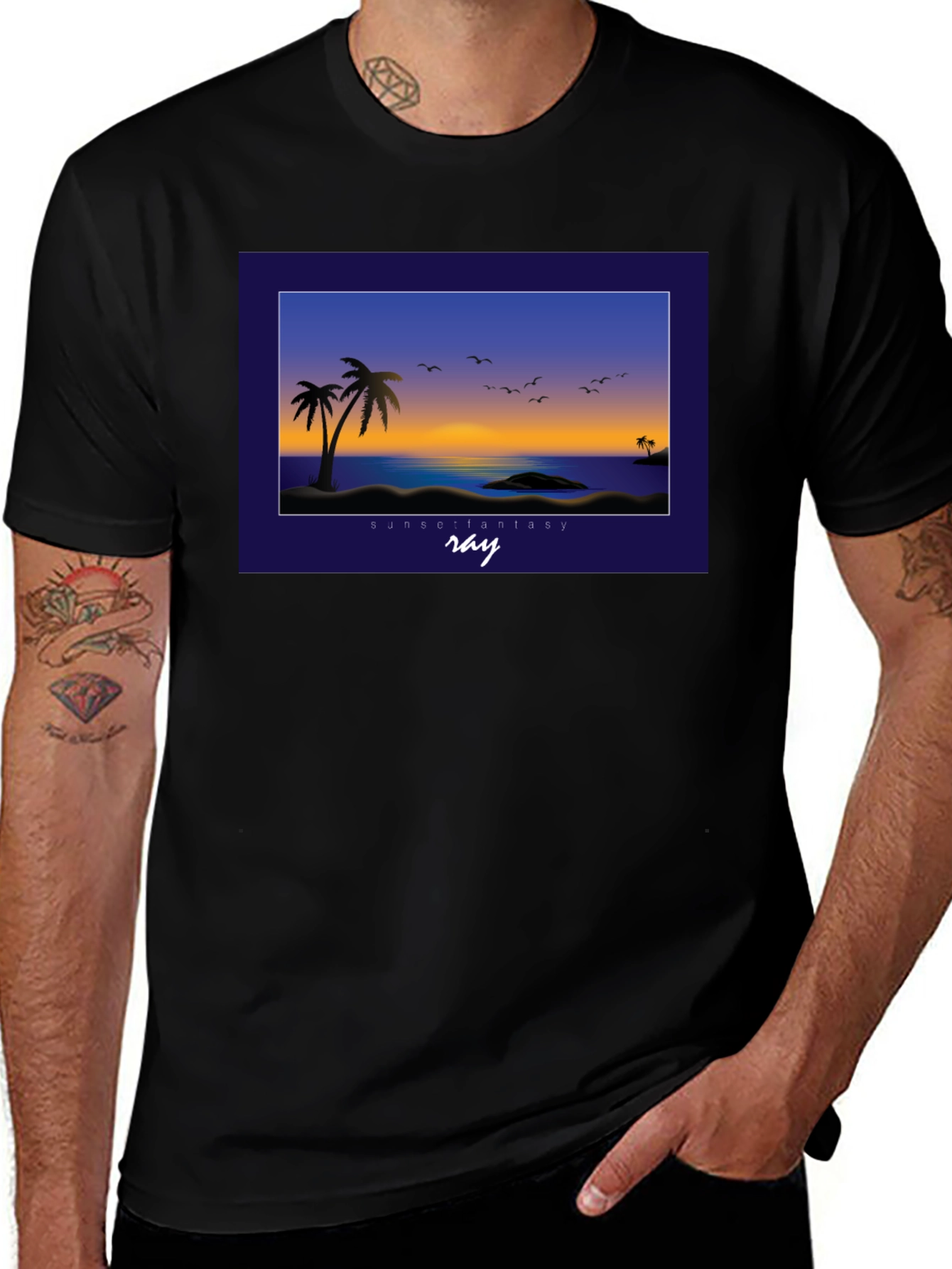Sunset Fantasy Graphic Tee