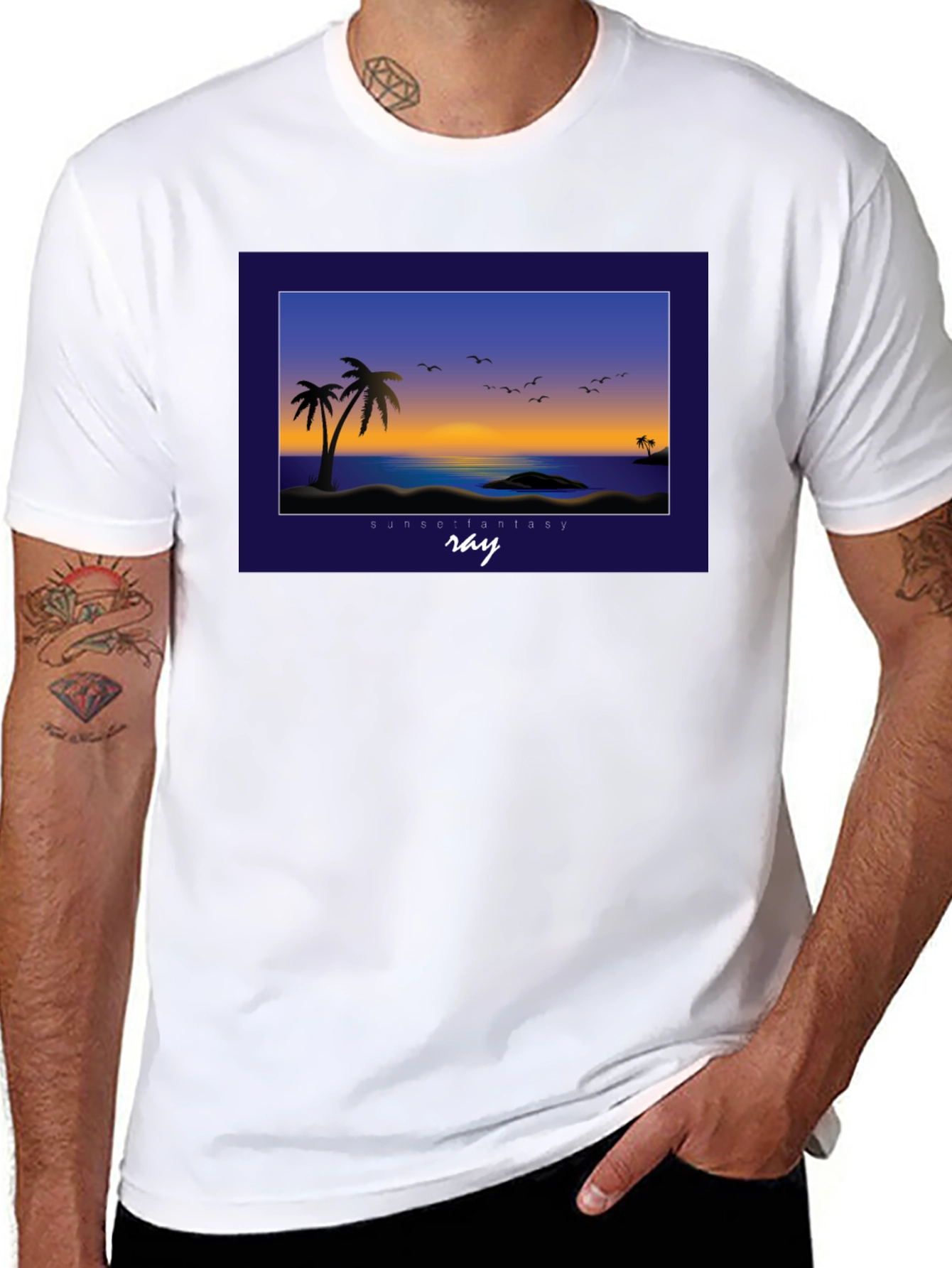 Sunset Fantasy Graphic Tee