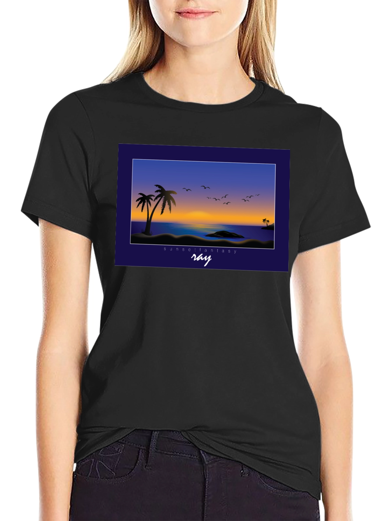 Sunset Fantasy Graphic Tee