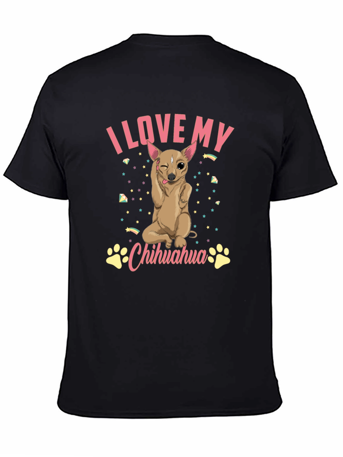 I Love My Chihuahua Graphic T-Shirt