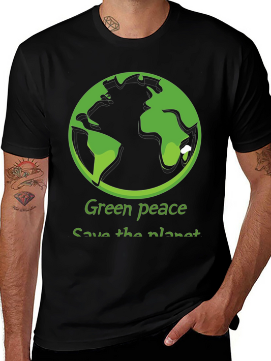 Eco-Friendly Green Peace T-Shirt