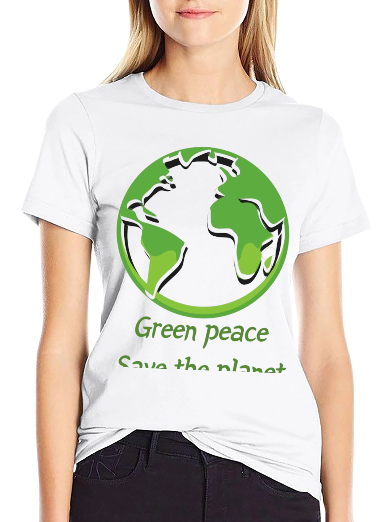 Eco-Friendly Green Peace T-Shirt