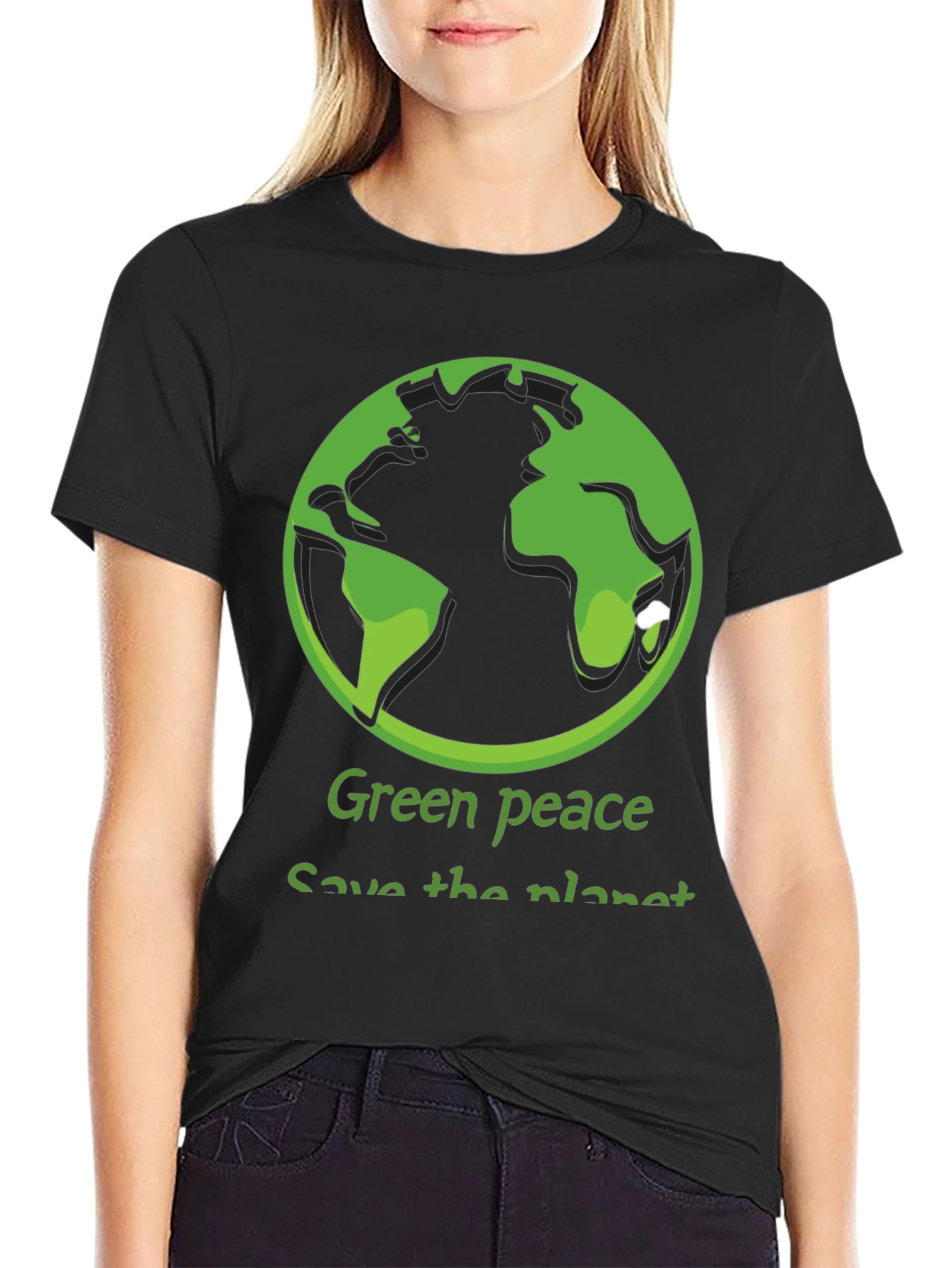 Eco-Friendly Green Peace T-Shirt