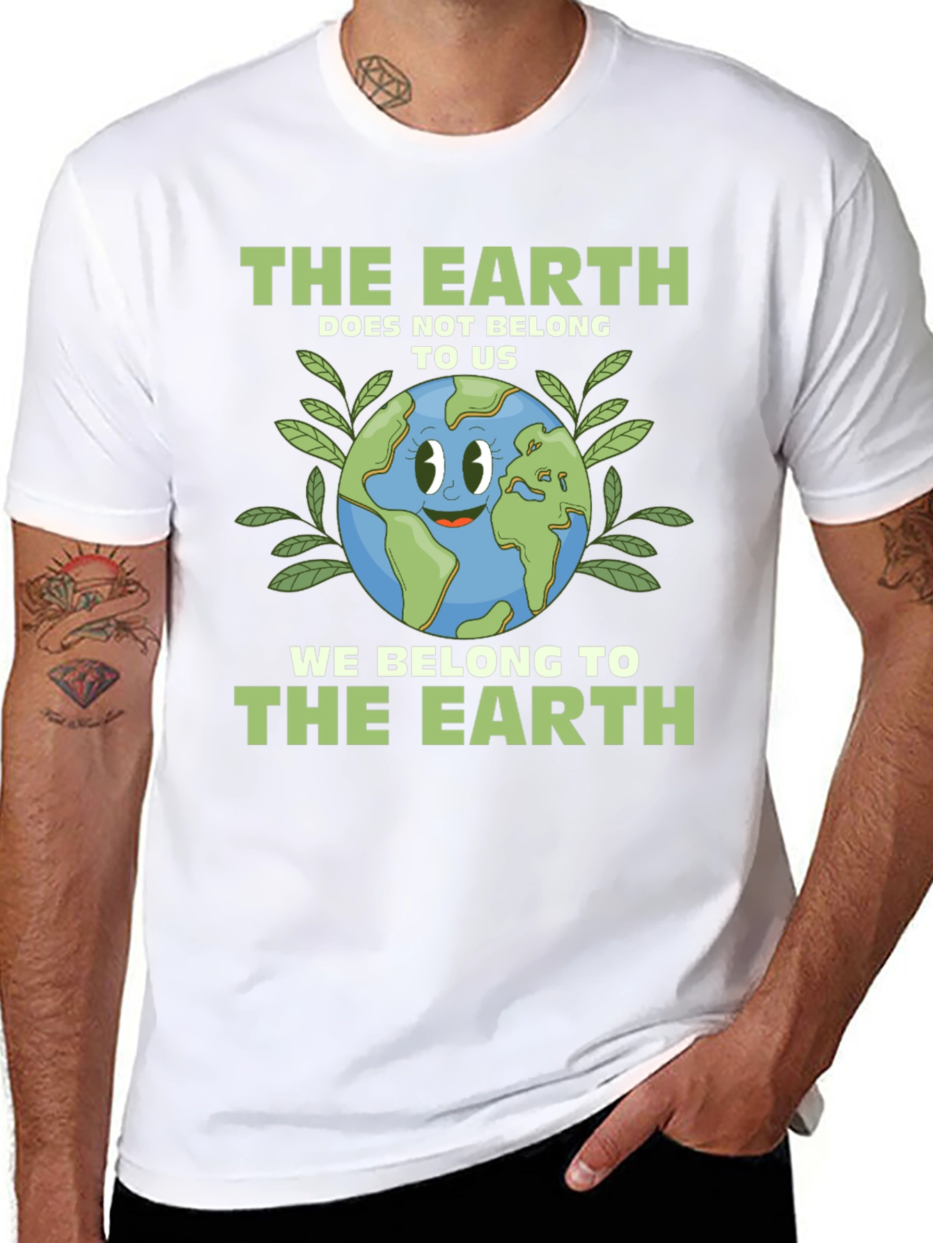 Earth Belongs to Earth Graphic Tee