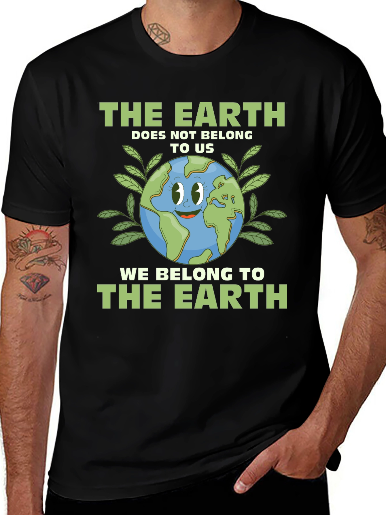 Earth Belongs to Earth Graphic Tee