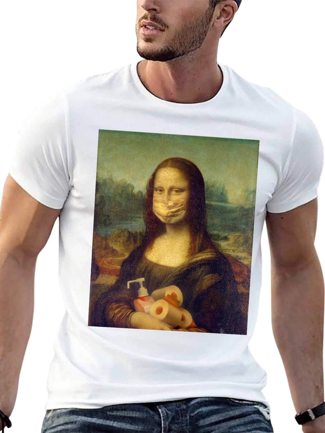 Mona Lisa Pandemic T-Shirt