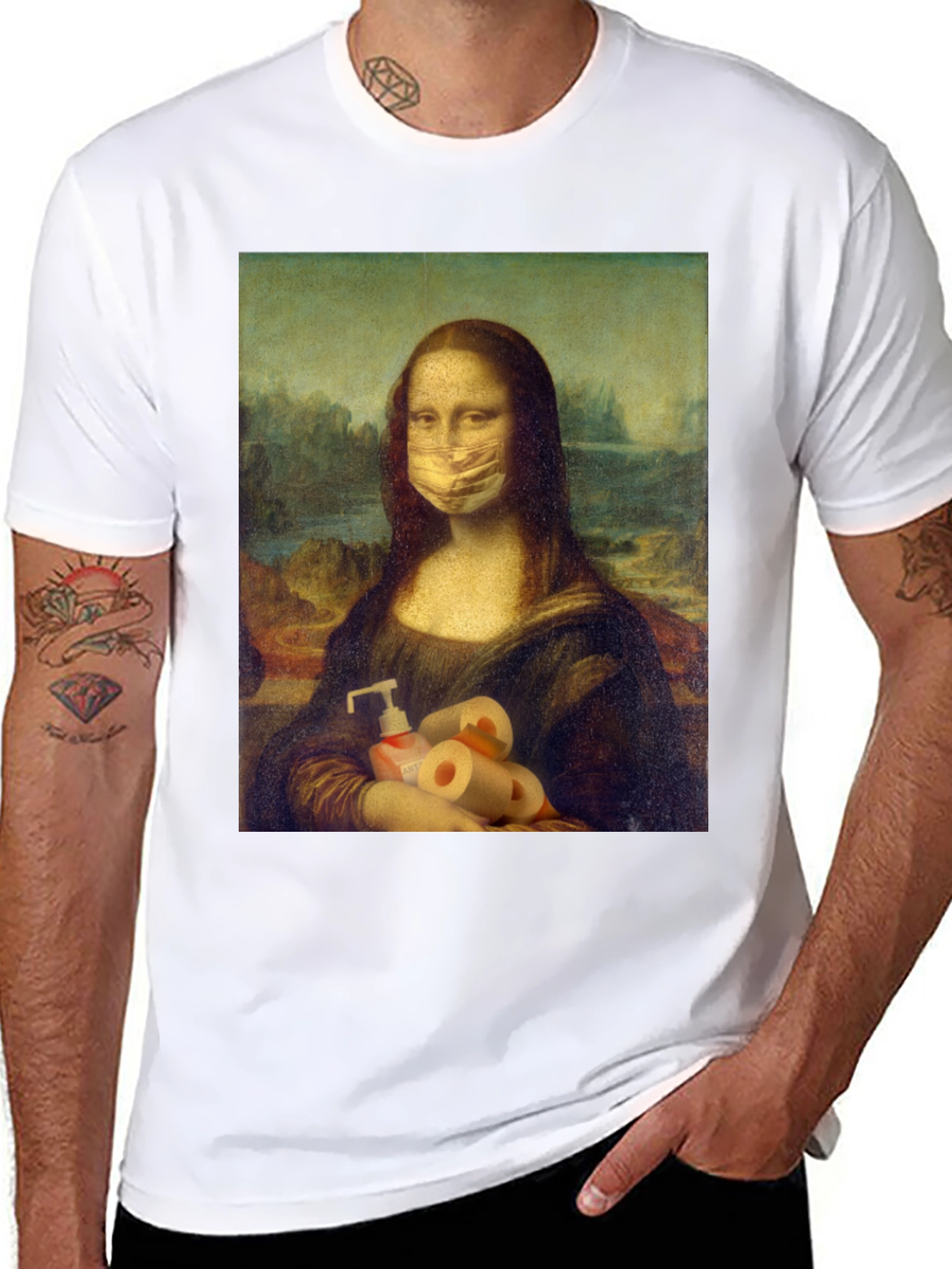 Mona Lisa Pandemic T-Shirt