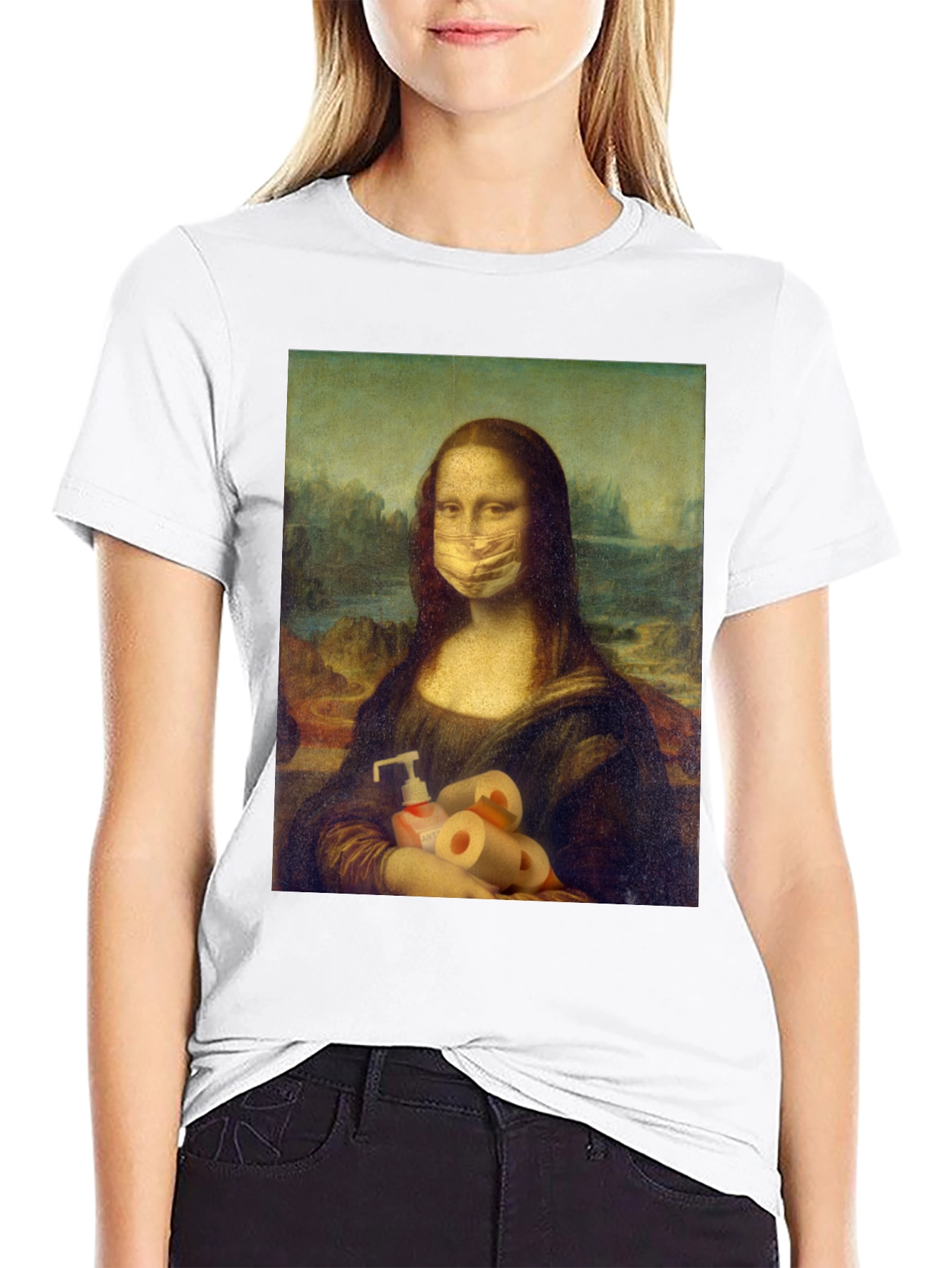 Mona Lisa Pandemic T-Shirt