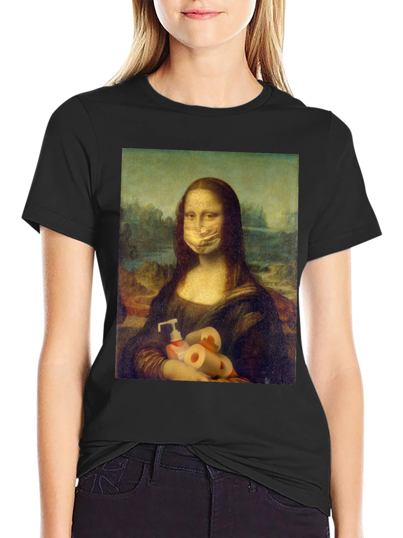 Mona Lisa Pandemic T-Shirt