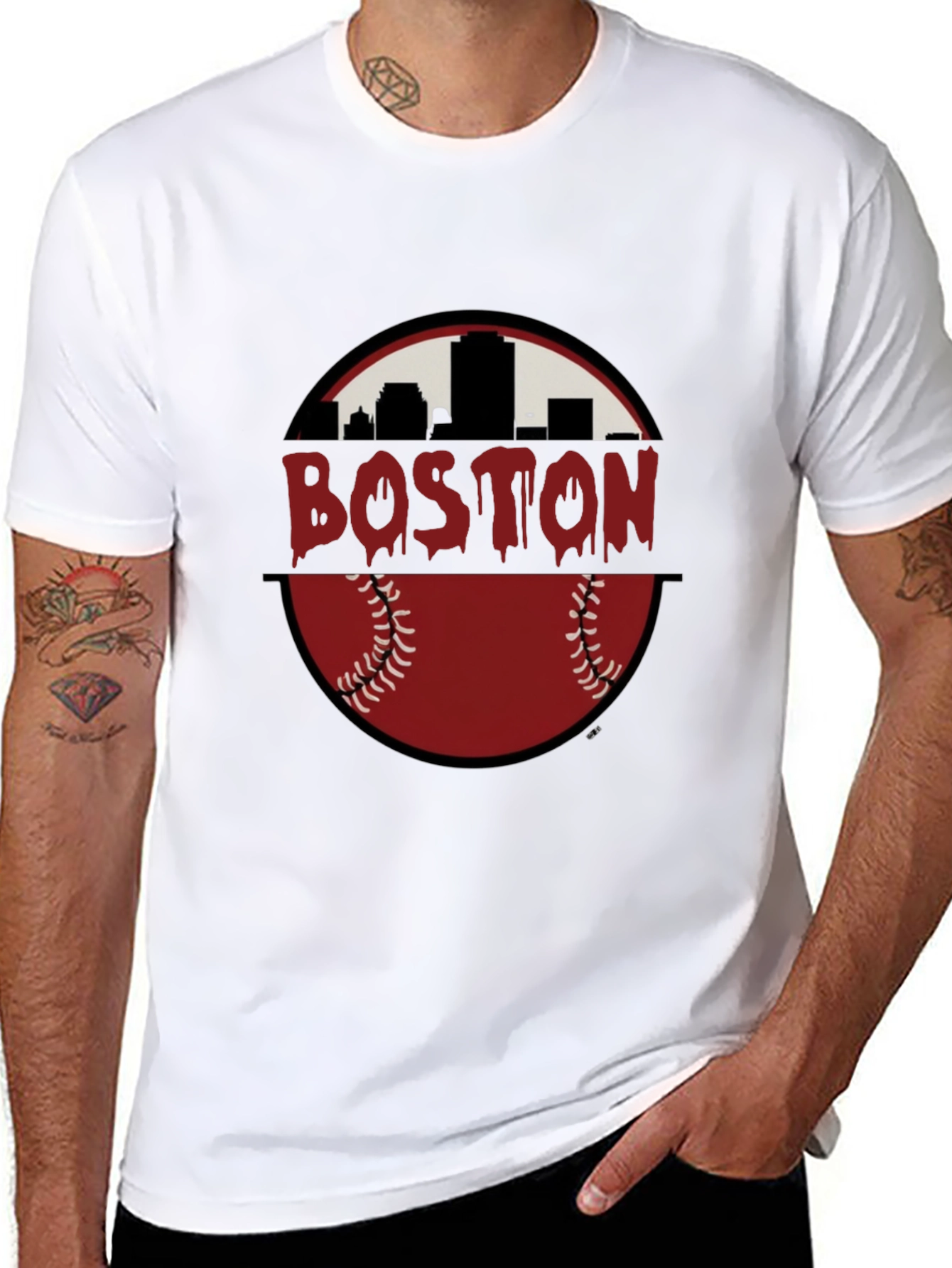 Boston Baseball Graphic Tee