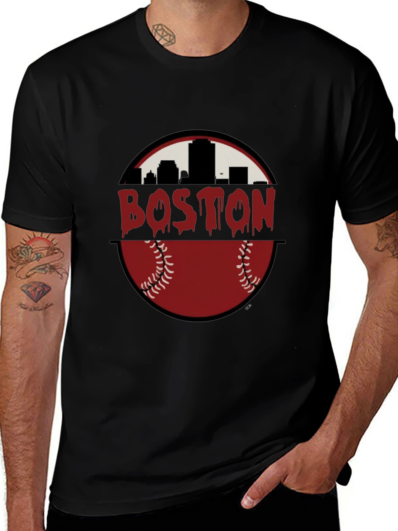 Boston Baseball Graphic Tee