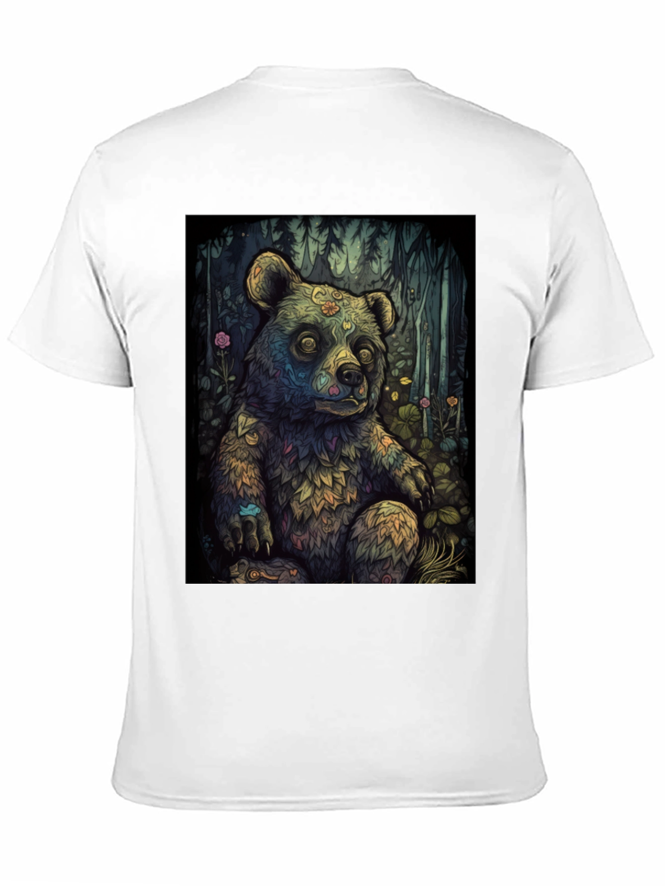 Psychedelic Bear Graphic Tee