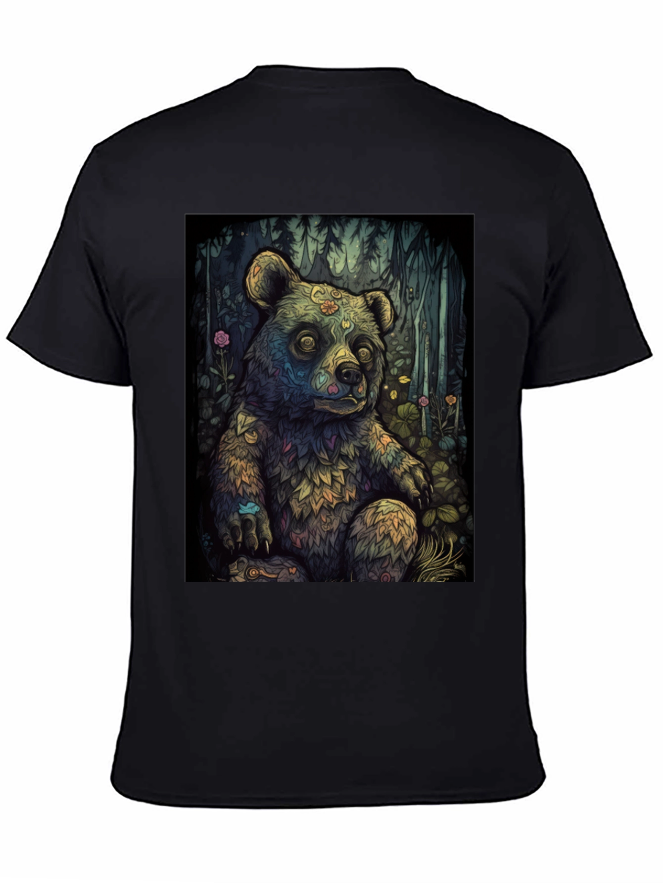 Psychedelic Bear Graphic Tee