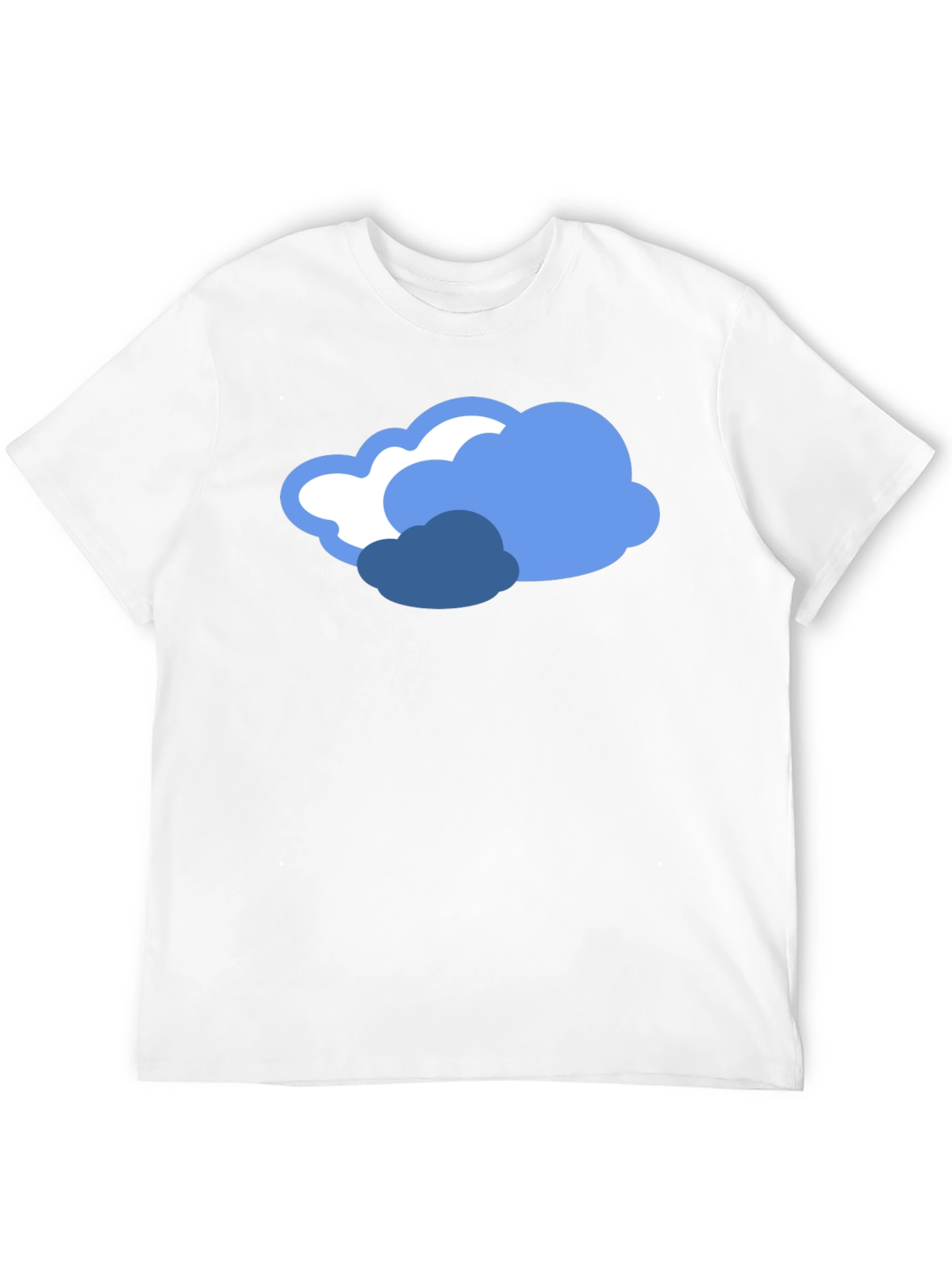 Cloud Graphic Black T-Shirt