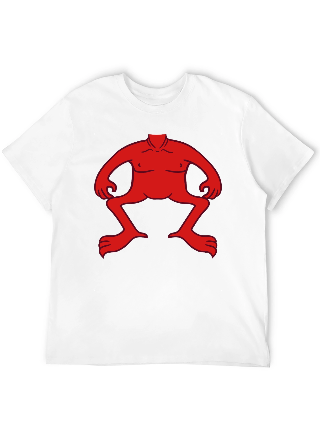 Red Figure Black T-Shirt