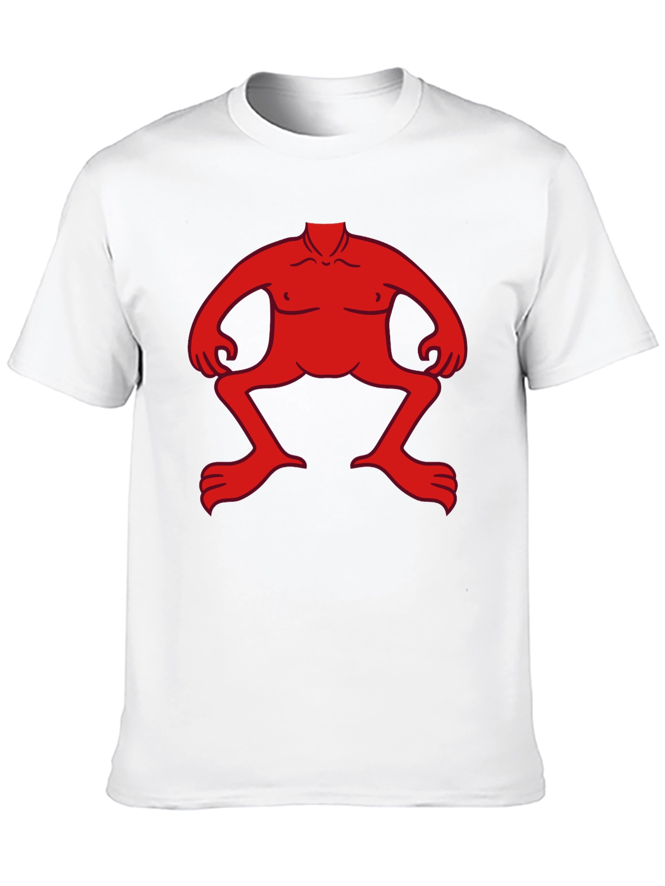 Red Figure Black T-Shirt