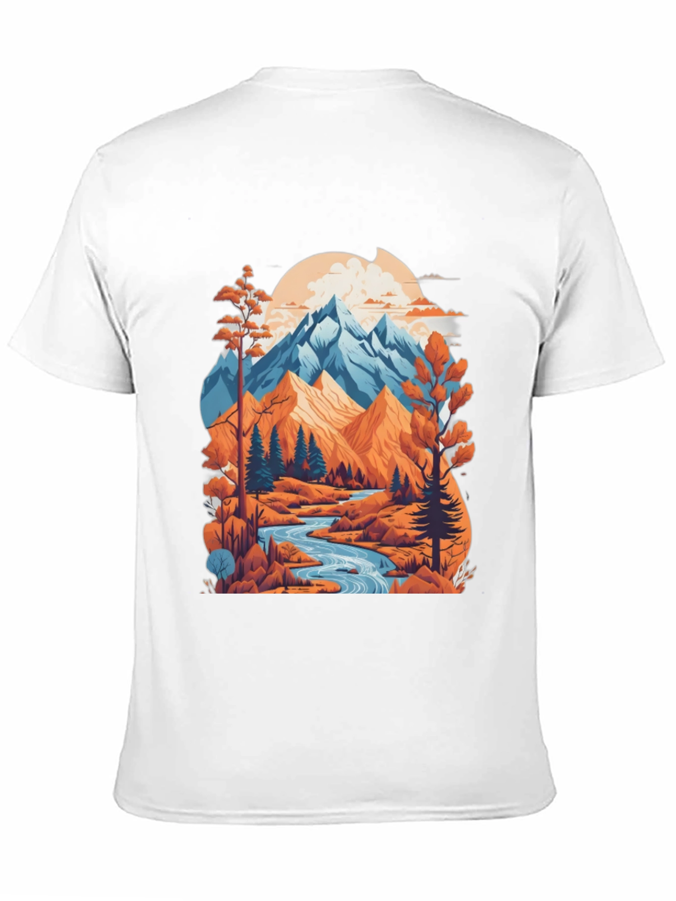 Mountain River Graphic Tee