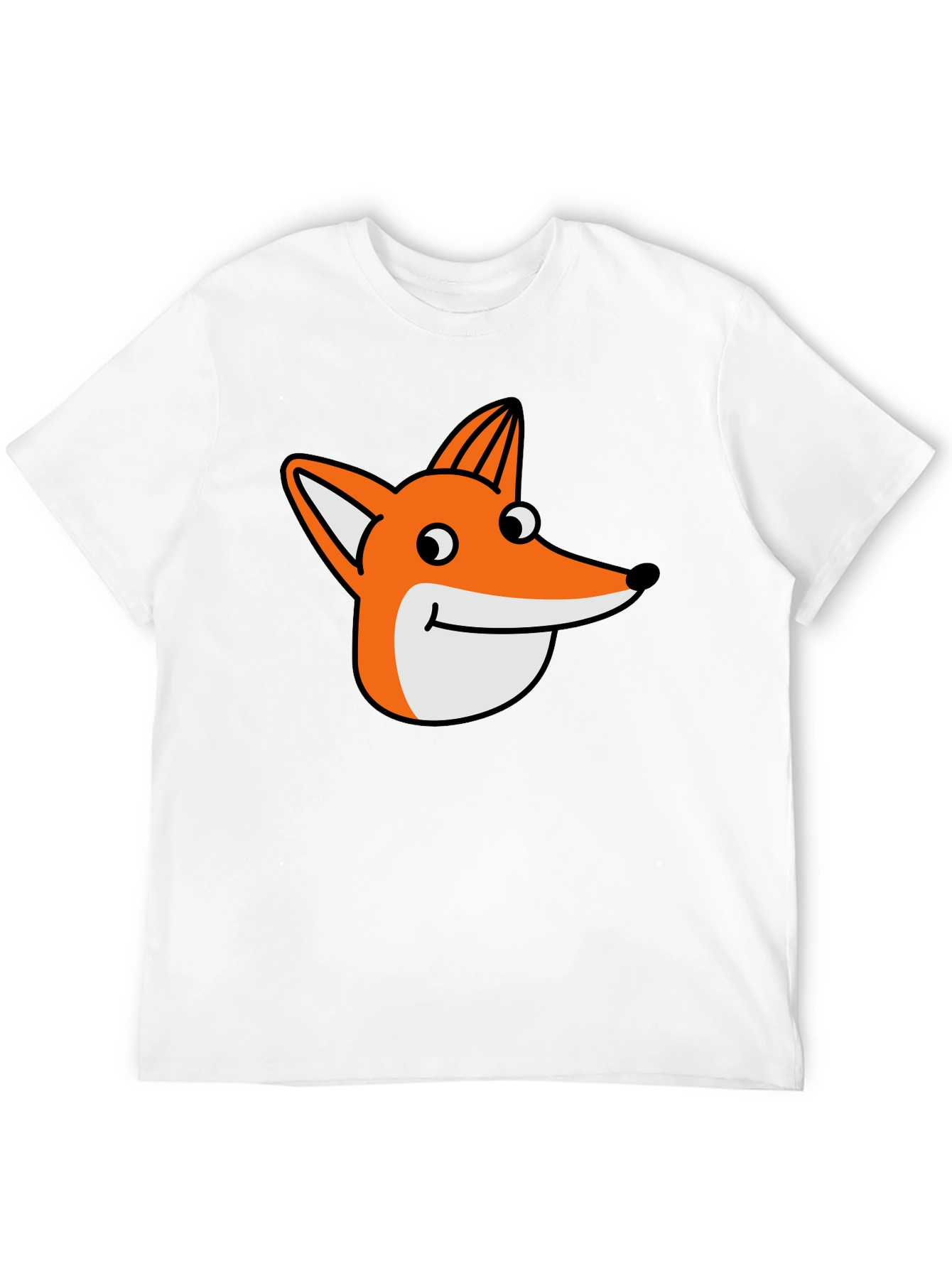 Fox Graphic T-Shirt - Mens Black Tee