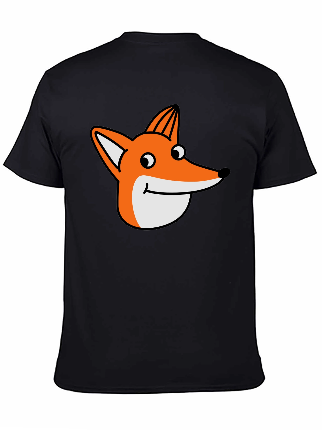 Fox Graphic T-Shirt - Mens Black Tee
