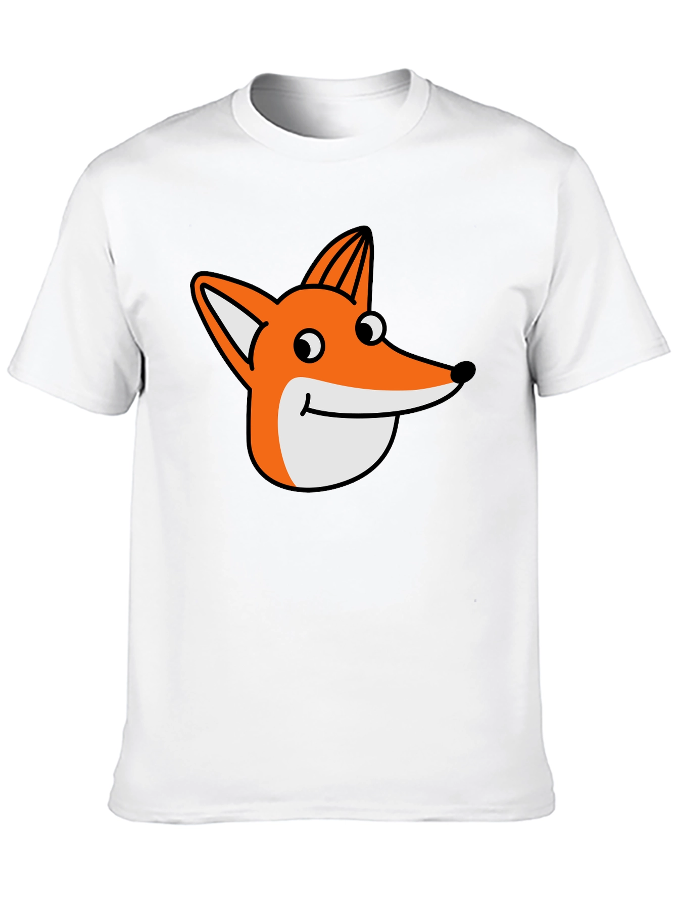 Fox Graphic T-Shirt - Mens Black Tee