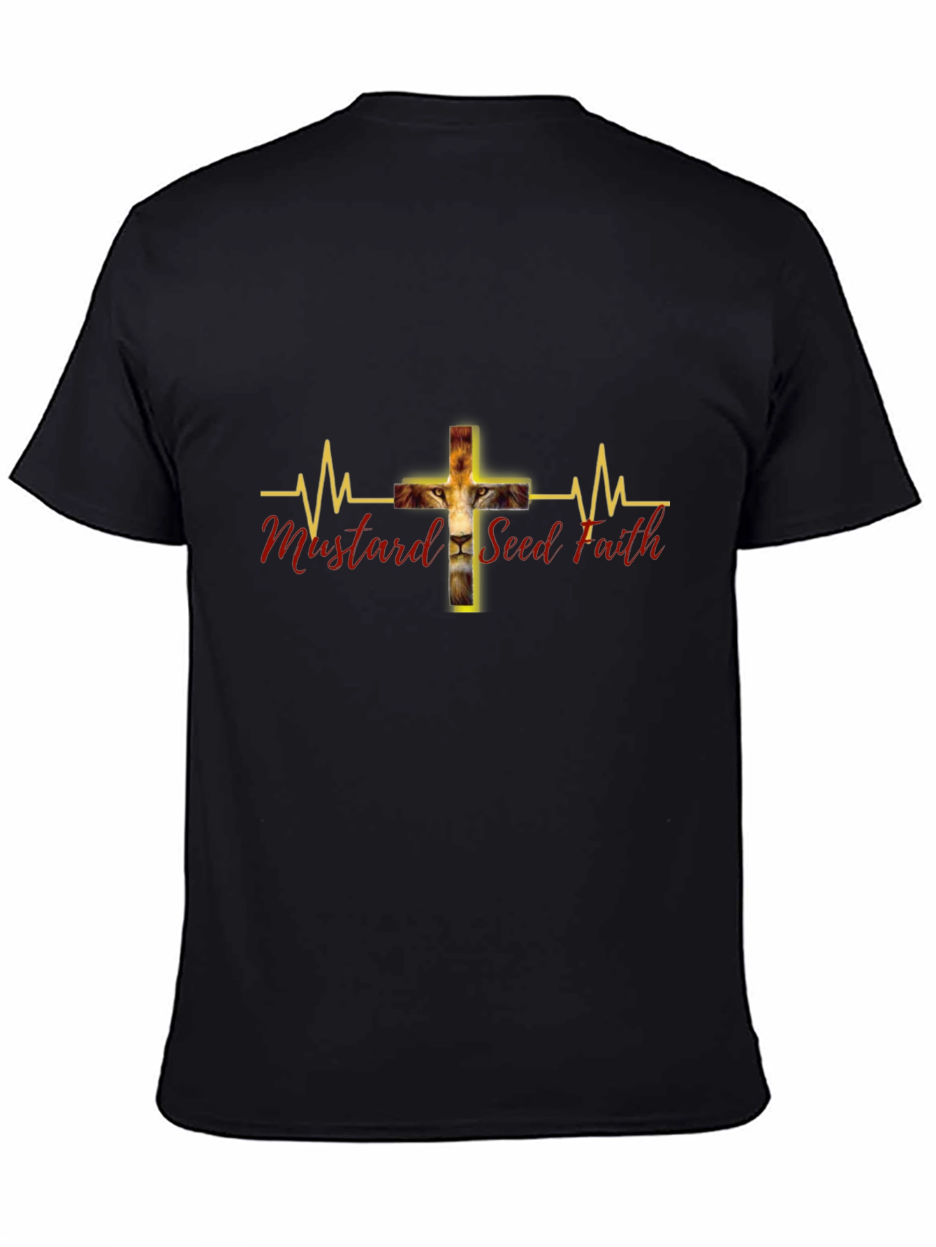 Mustard Seed Faith Lion Cross Graphic Tee