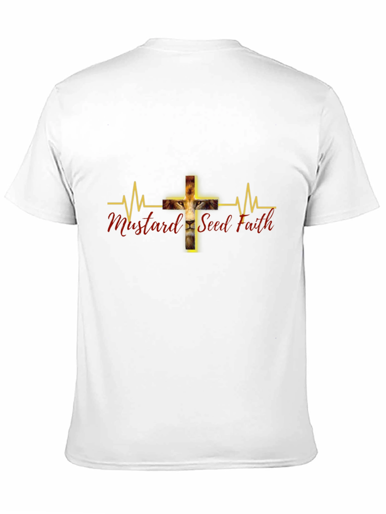 Mustard Seed Faith Lion Cross Graphic Tee