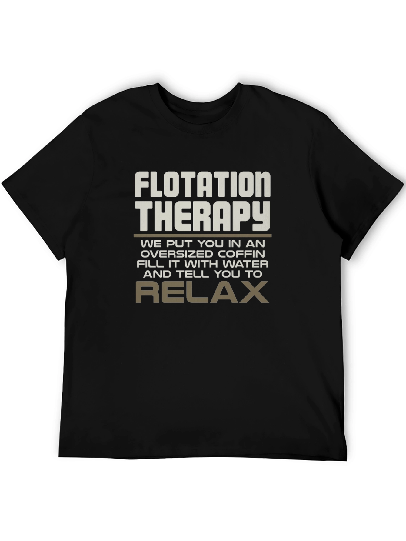 Flotation Therapy Oversized Coffin T-Shirt