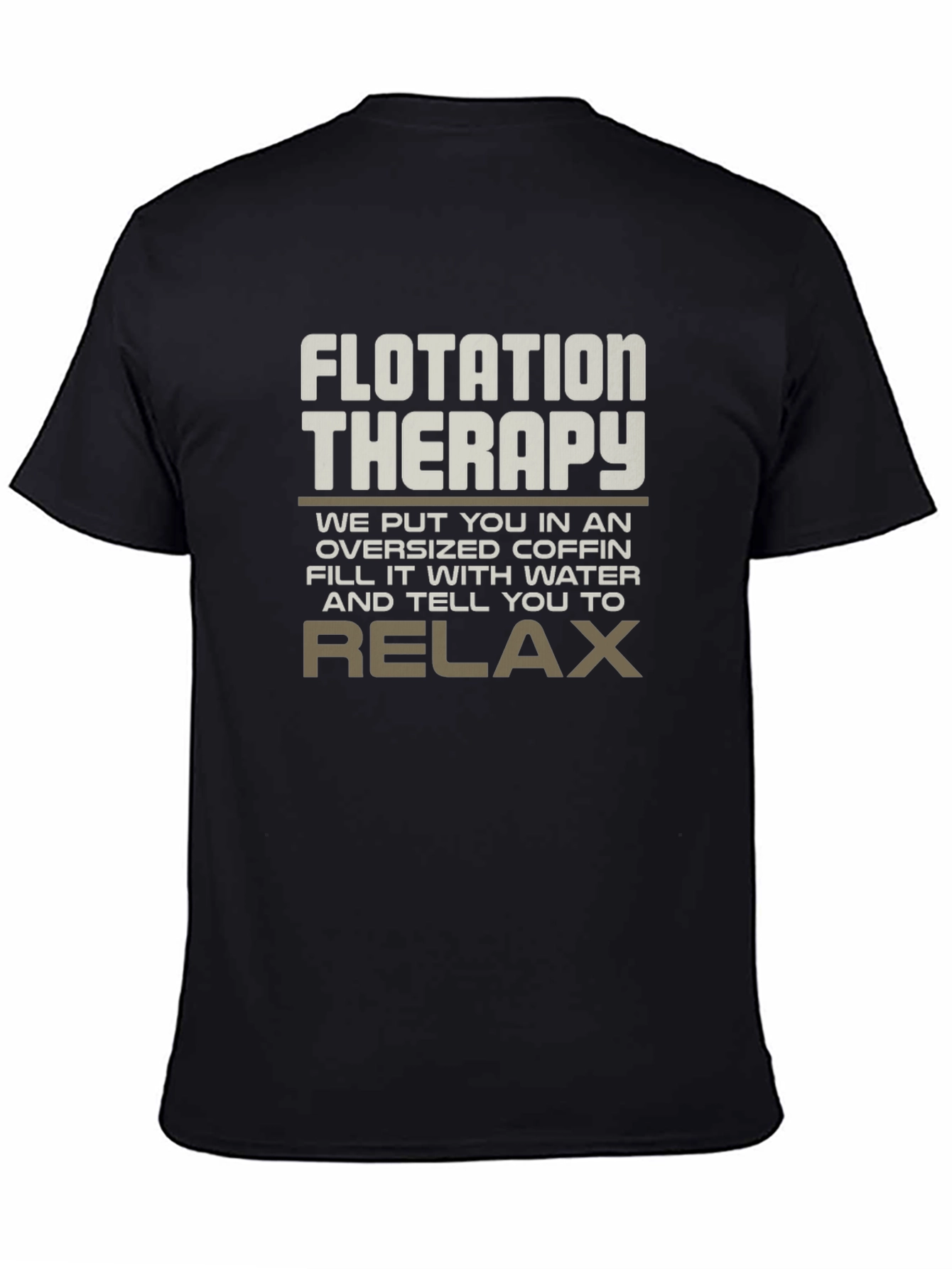 Flotation Therapy Oversized Coffin T-Shirt