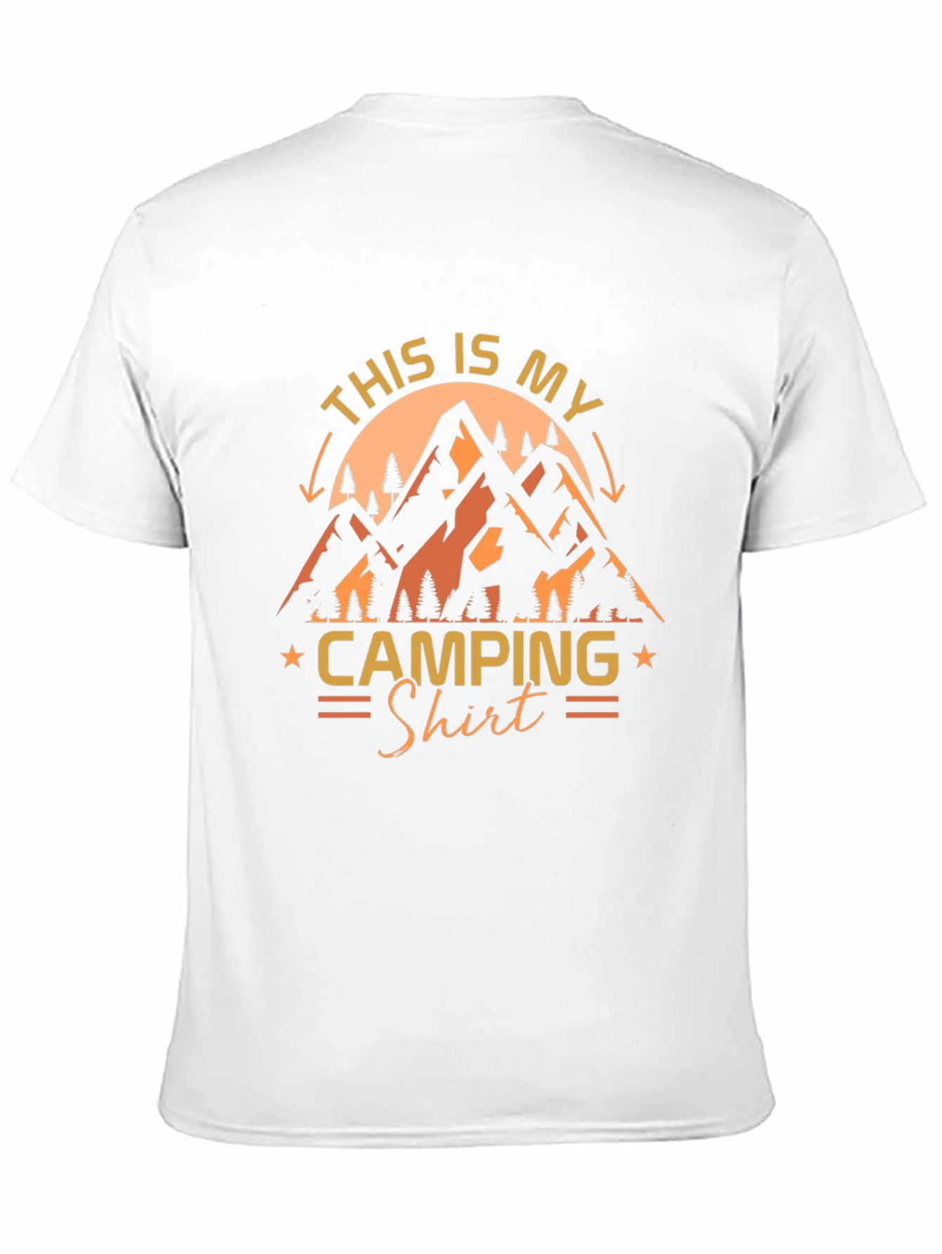 Camping Shirt - Mountain Graphic Tee