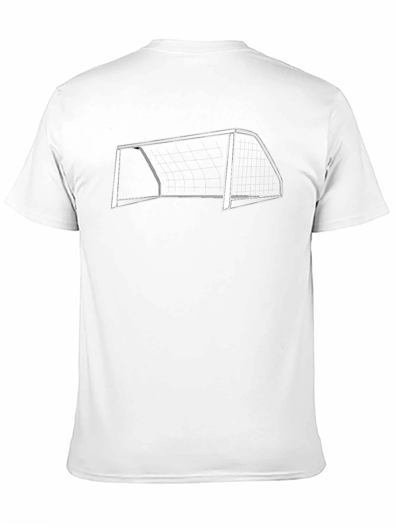 Soccer Goal Graphic Tee - Black