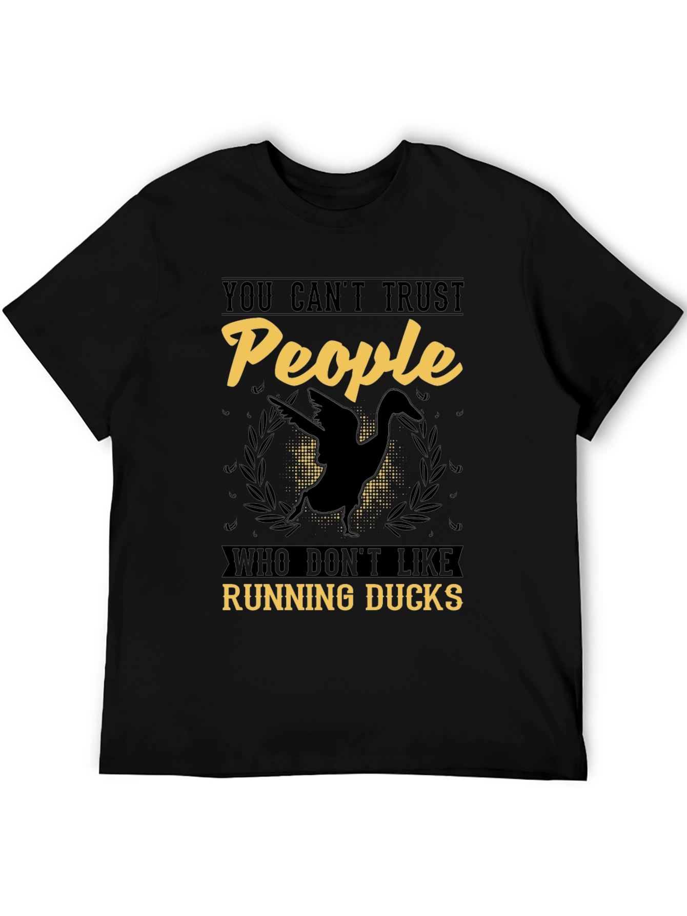 Funny Running Ducks Graphic T-Shirt