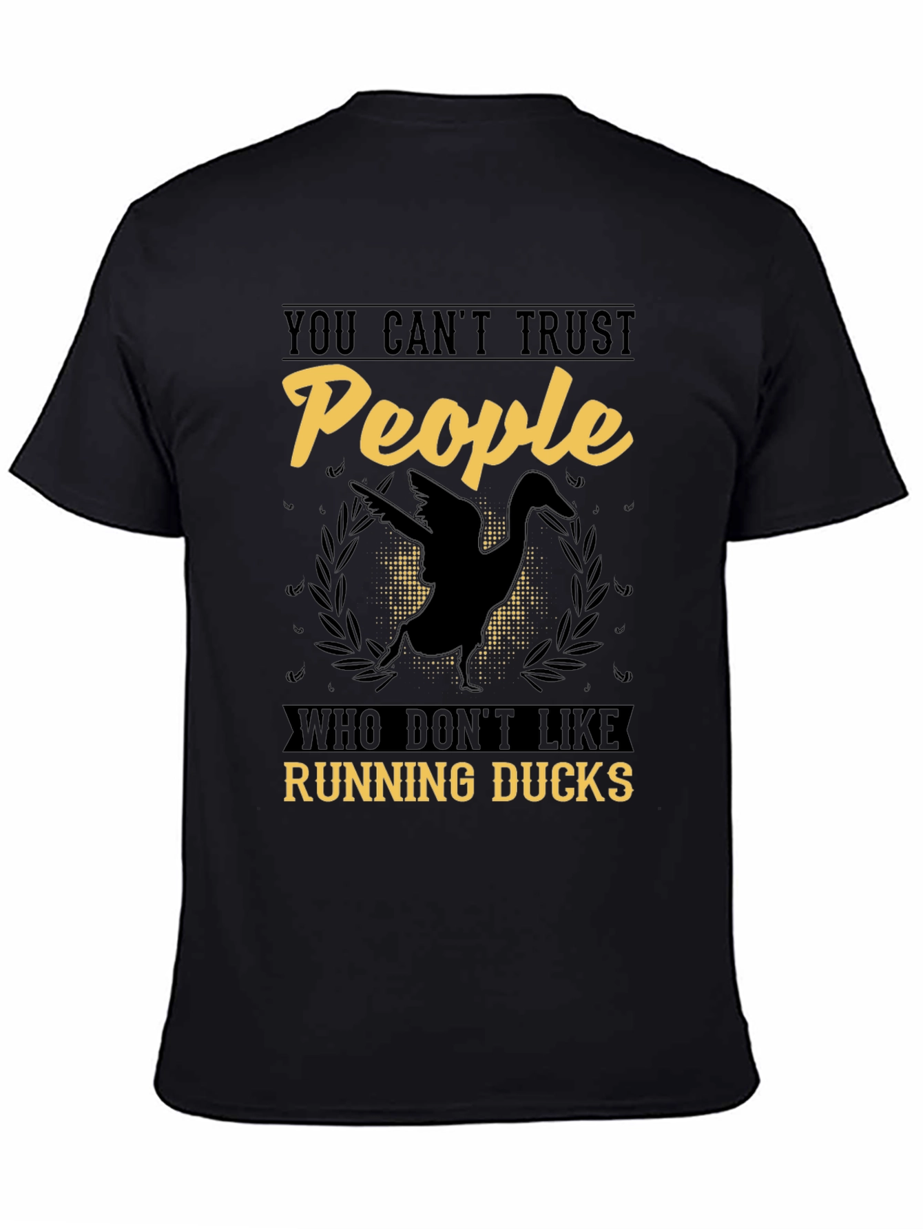 Funny Running Ducks Graphic T-Shirt