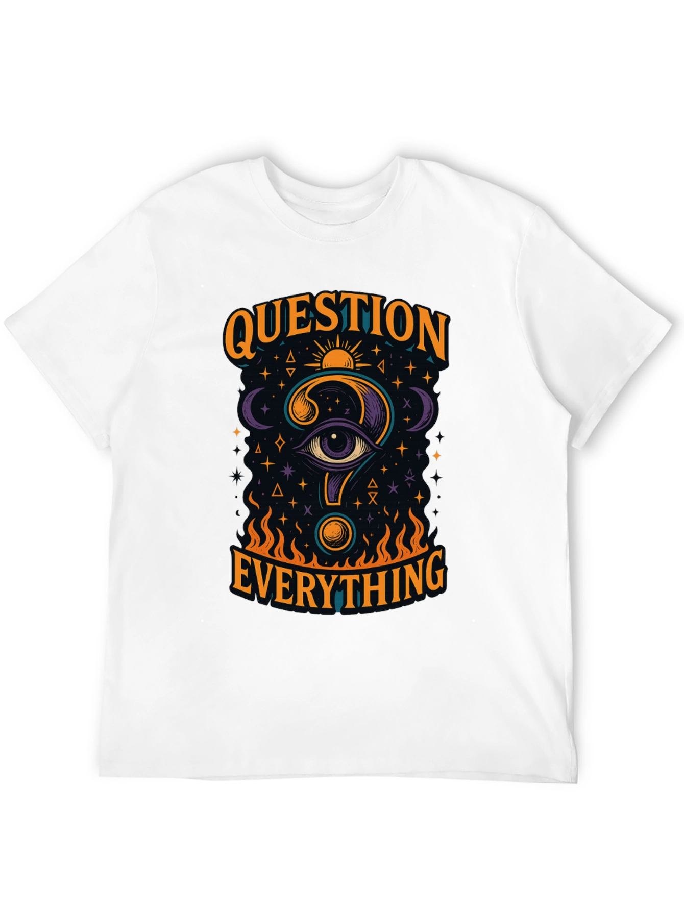 Question Everything Graphic T-Shirt - Mens